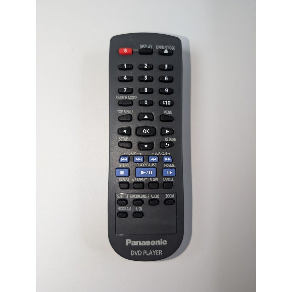 Panasonic remote control N2QAYA000080 original for DVD-S500 and DVD-S700, tested